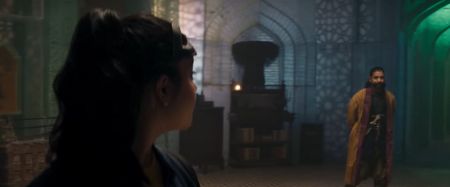 Kamala Khan and Waleed meet each other